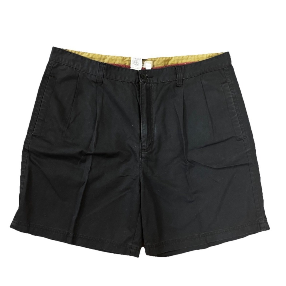 The Territory Ahead Shorts Men's Size 40 Golf Navy Blue Chino 8" Inseam